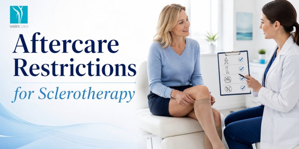 Sclerotherapy Aftercare and Restrictions in Melbourne