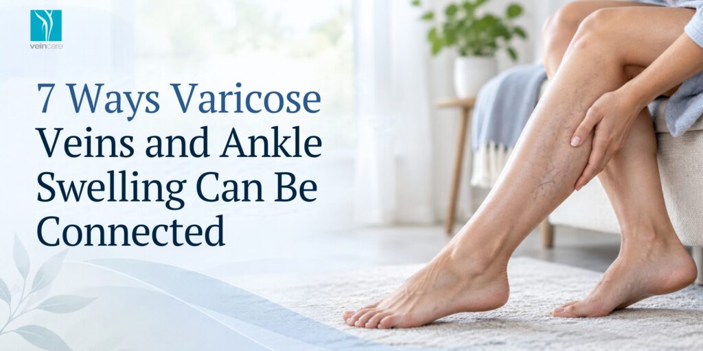 7 Ways Varicose Veins and Ankle Swelling Can Be Connected