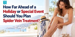 How Far Ahead of a Holiday or Special Event Should You Plan Spider Vein Treatment?