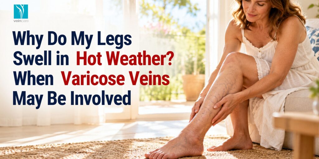 Why Do My Legs Swell in Hot Weather? When Varicose Veins May Be Involved